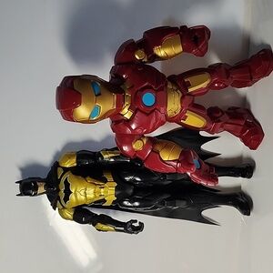 Hasbro iron man and batman  kids toy